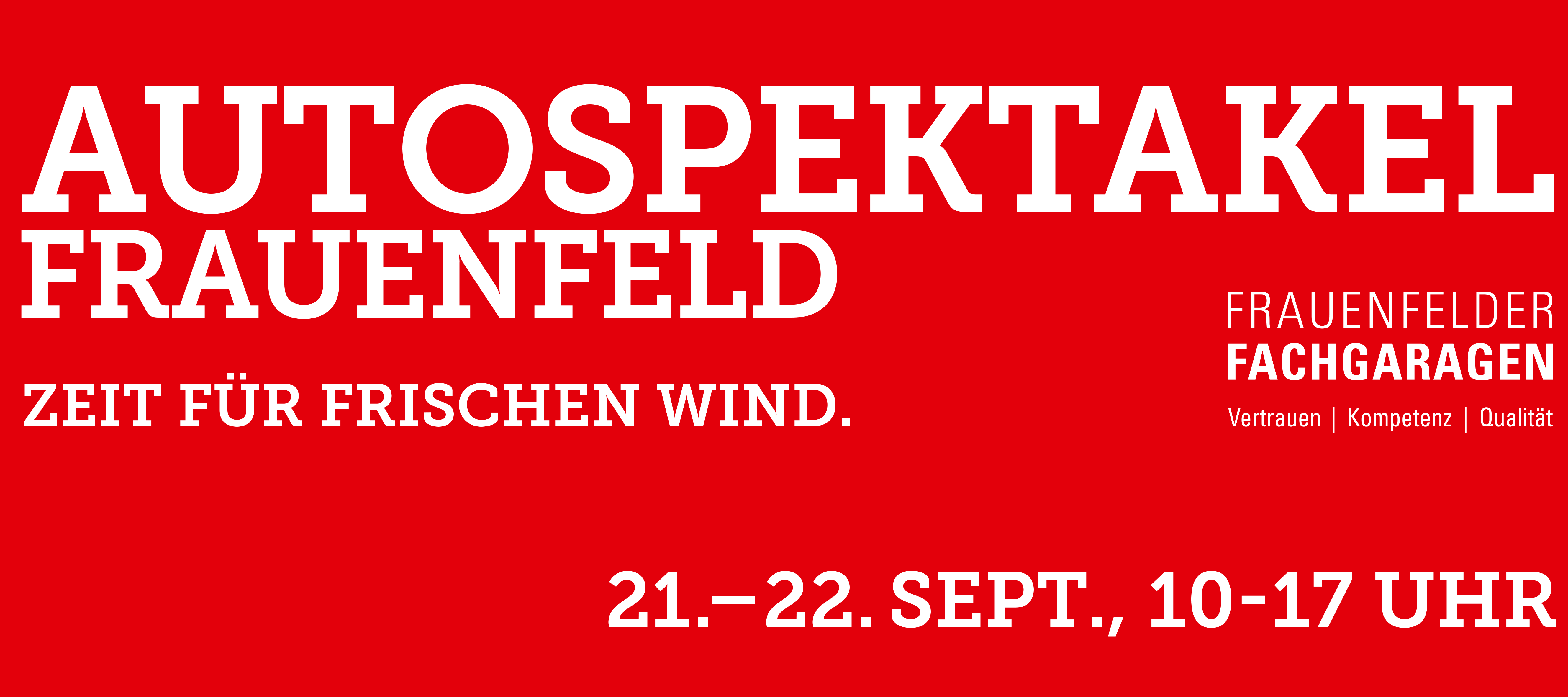 11. & 12. September 2021, 9 - 17 Uhr - Autospektakel Frauenfeld - Moto77 (Vespa, Ducati)